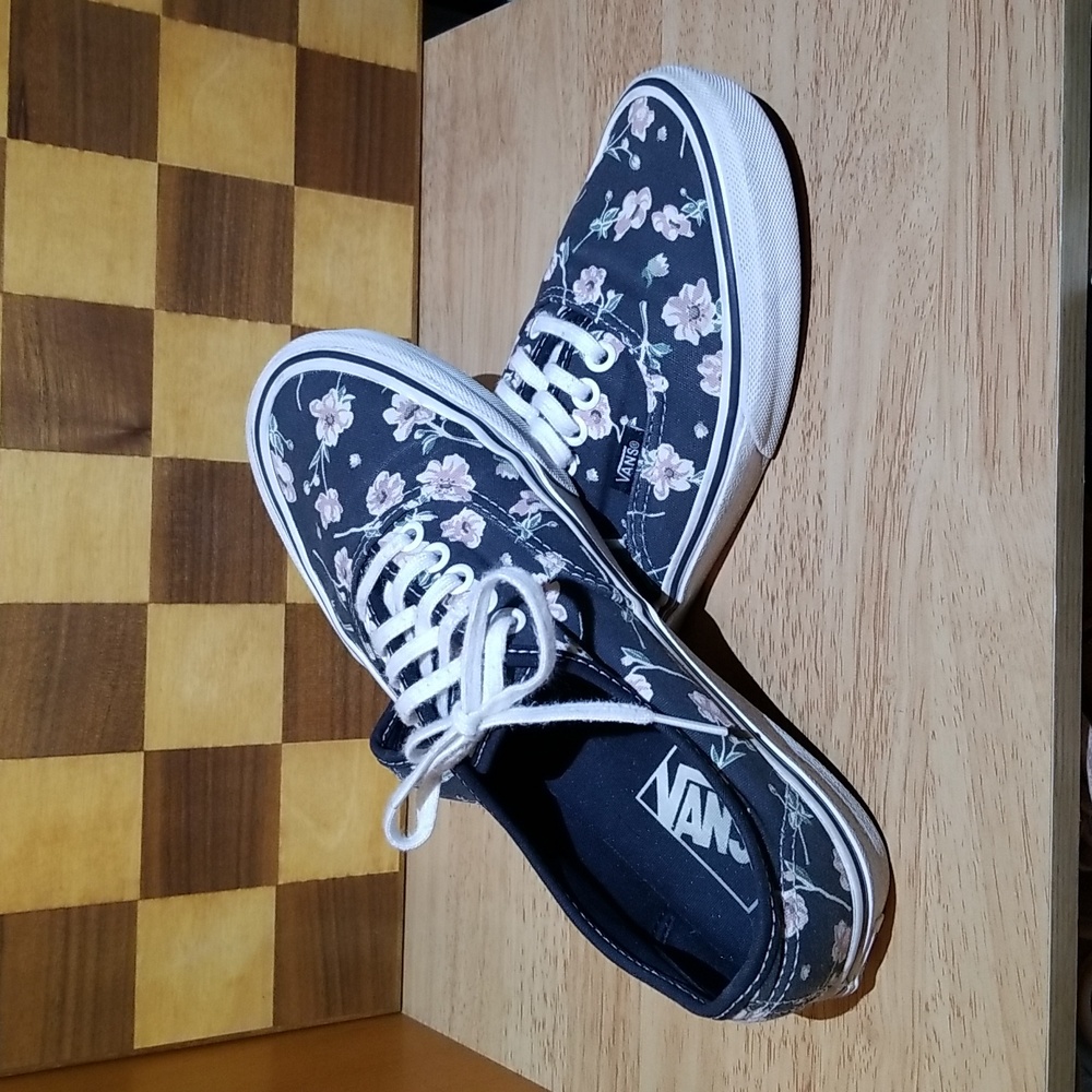Vans floral sneakers